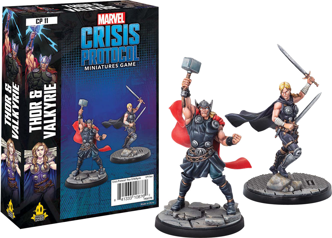 Marvel Crisis Protocol - Thor and Valkyrie | Boutique FDB