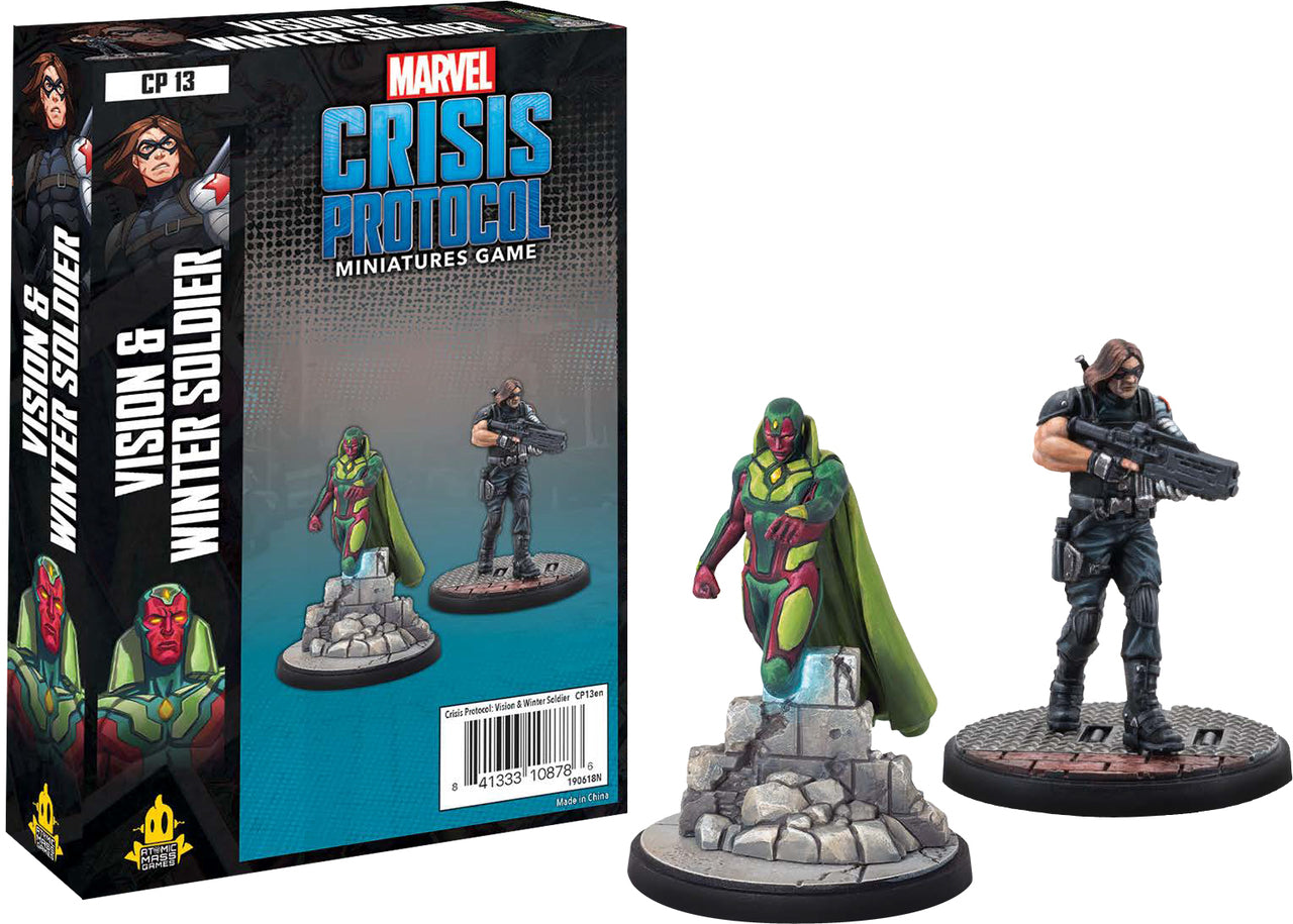 Marvel Crisis Protocol - Vision and Winter Soldier | Boutique FDB