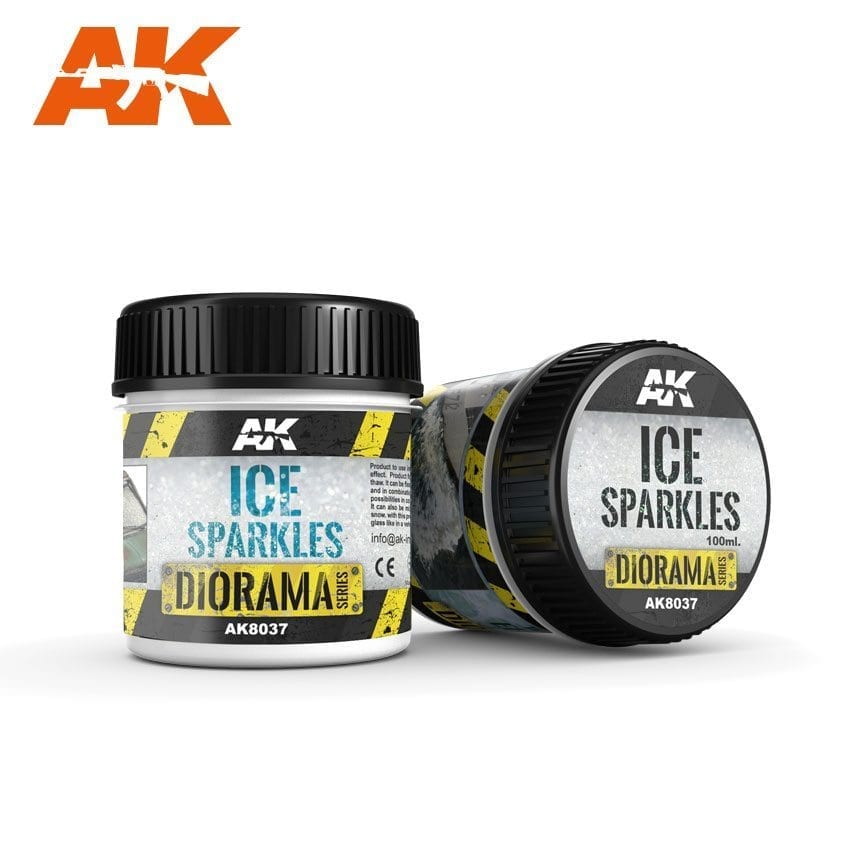AK Interactive : Diorama Series - Ice Sprinkles 100ml | Boutique FDB