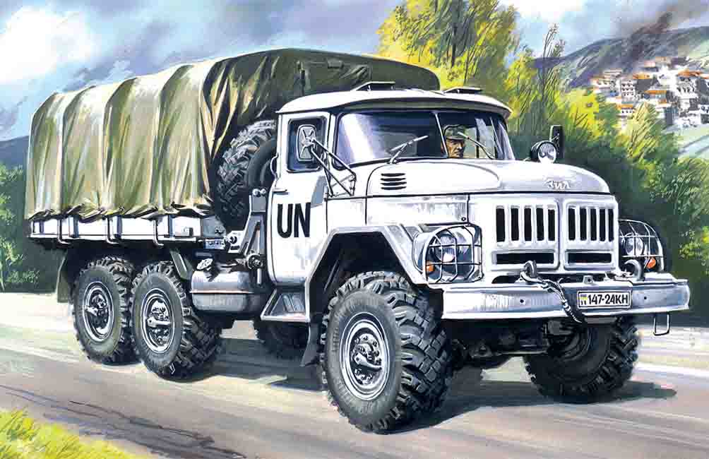 ICM : 1/72 - ZiL-131, Army Truck | Boutique FDB