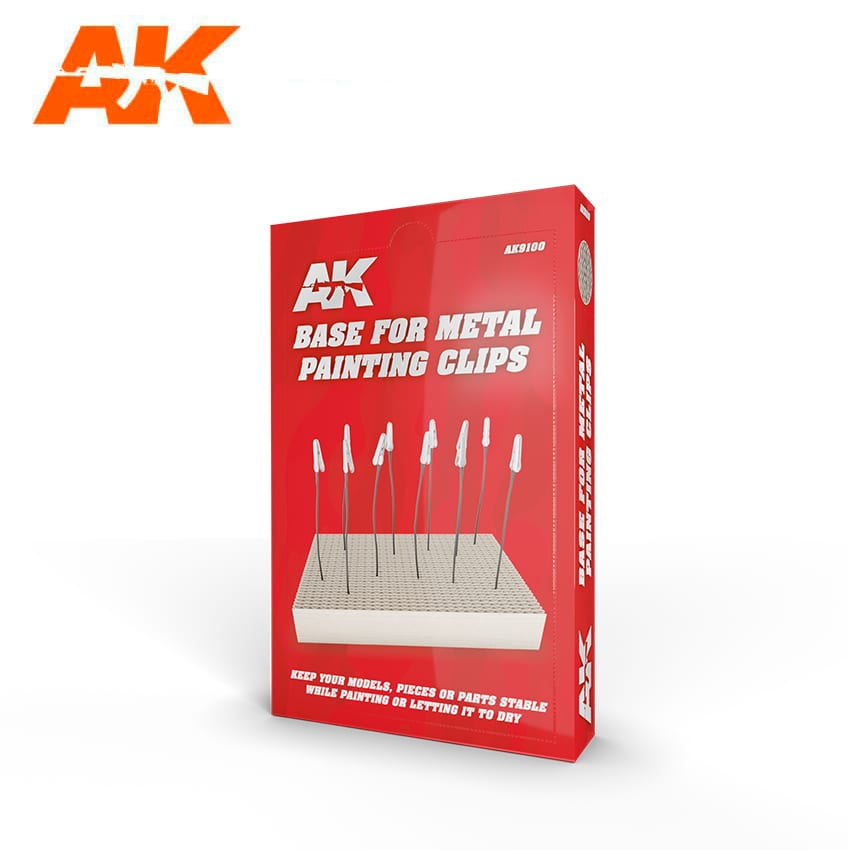 AK Interactive - Base for Metal Painting Clips | Boutique FDB
