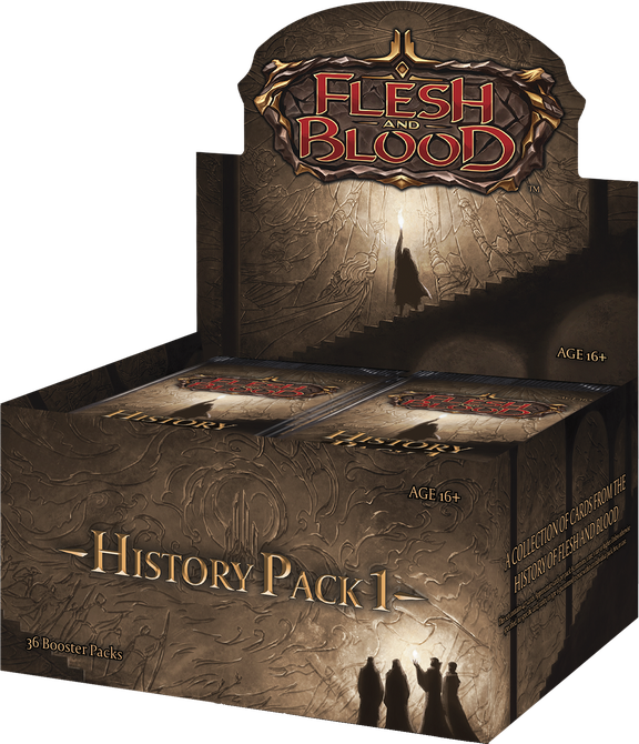 Flesh and Blood : History Pack 1 - Booster Box | Boutique FDB