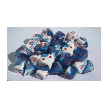 Gemini 7 Dice ASTRAL-BLUE/RED | Boutique FDB