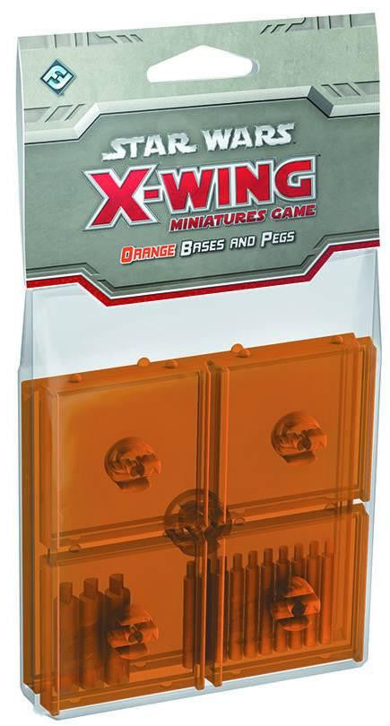 X-wing Orange bases and pegs | Boutique FDB