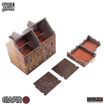 EWAR: SEMI-DETACHED BUILDING COLOUR ED (15-20MM SCALE) | Boutique FDB