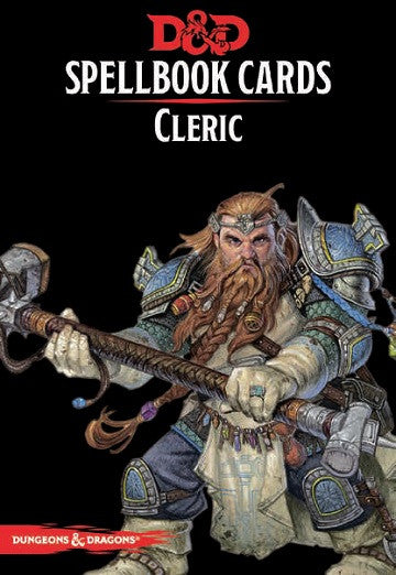 D&D SPELLBOOK: CLERIC 2ND EDITION | Boutique FDB