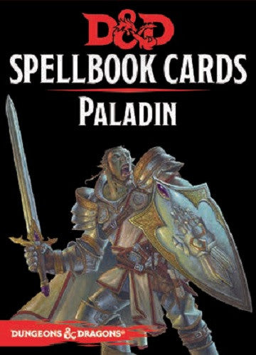 Dungeons and Dragons : Spellbook Cards - Paladin | Boutique FDB