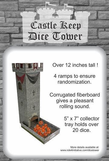 CASTLE KEEP DICE TOWER | Boutique FDB