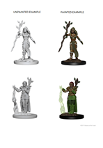 Dungeons & Dragons : Unpainted Miniatures - Wave 2 - Human Female Druid | Boutique FDB