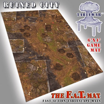F.A.T. MATS: RUINED CITY 6X4 | Boutique FDB