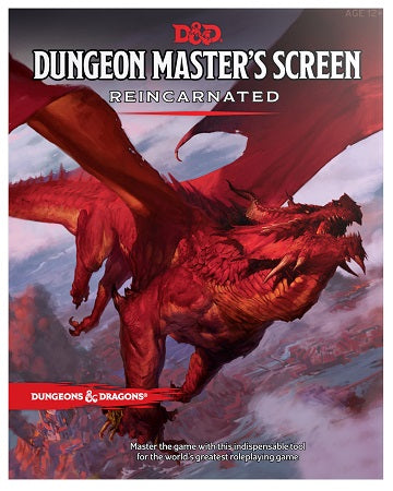 Dungeons & Dragons Dungeon Master's Screen Reincarnated (5th) | Boutique FDB