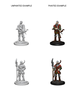 Pathfinder Deep Cuts Unpainted Miniatures: Town Guards | Boutique FDB