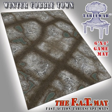 F.A.T. MATS: Winter Cobbletown 6X4 | Boutique FDB