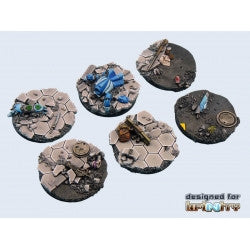 Urban fight Bases, Round 40mm (2) | Boutique FDB