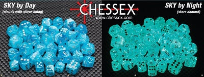 LUMINARY 36D6 SKY W/SILVER 12MM | Boutique FDB