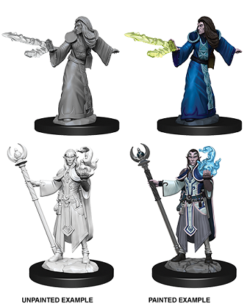 D&D Nolzur's Marvelous Unpainted Miniatures: Wave 9: Elf Wizard | Boutique FDB