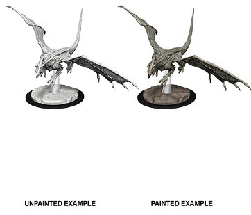 D&D Nolzur's Marvelous Unpainted Miniatures: Wave 9: Young White Dragon | Boutique FDB