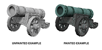 Pathfinder Deep Cuts Unpainted Miniatures: Large Cannon | Boutique FDB