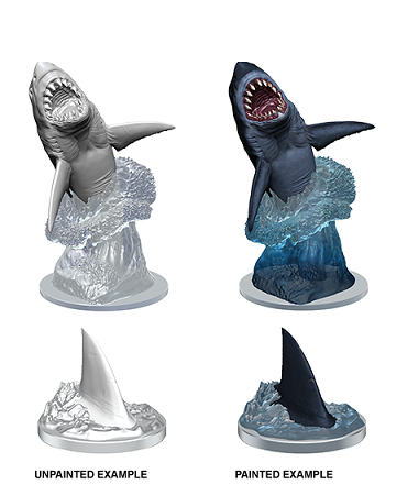 Pathfinder Deep Cuts Unpainted Miniatures: Shark | Boutique FDB