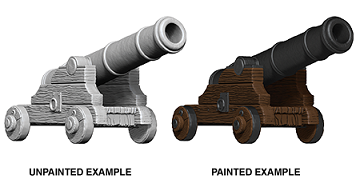Pathfinder Deep Cuts Unpainted Miniatures: Cannons | Boutique FDB