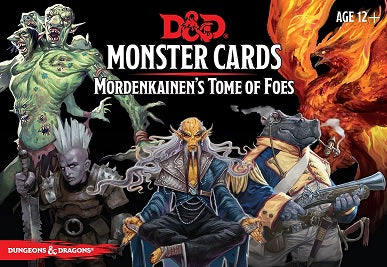 MONSTER CARDS: MORDENKAINEN¶S TOME  OF FOES | Boutique FDB
