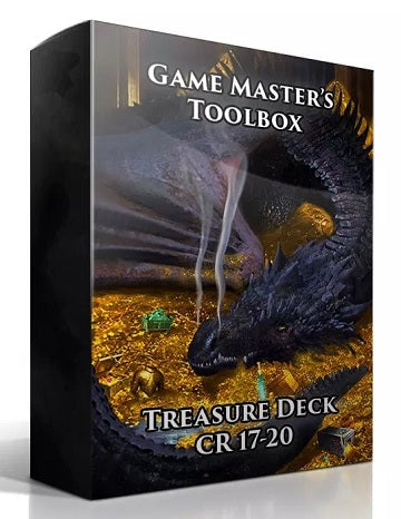 Game Masters Toolbox Treasure Deck CR 17-20 | Boutique FDB