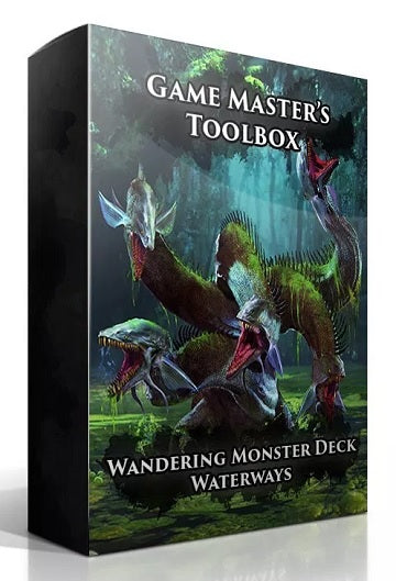 Game Masters Toolbox Wandering Monsters Deck Waterways | Boutique FDB