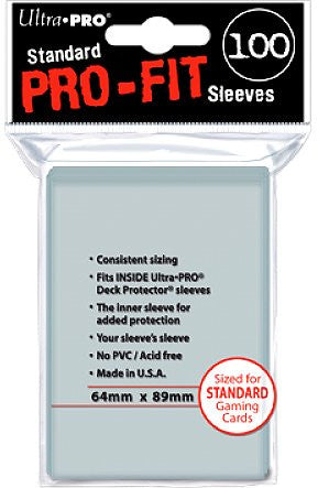 Ultra-Pro Standard Pro Fit Sleeves | Boutique FDB