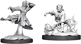 Dungeons & Dragons : Upainted Miniatures - Wave 11 - Female Human Monk | Boutique FDB
