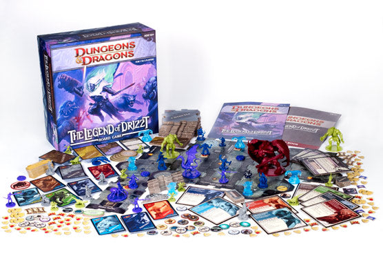 Dungeons & Dragons: Legend Of Drizzt Adventure System Board Game | Boutique FDB