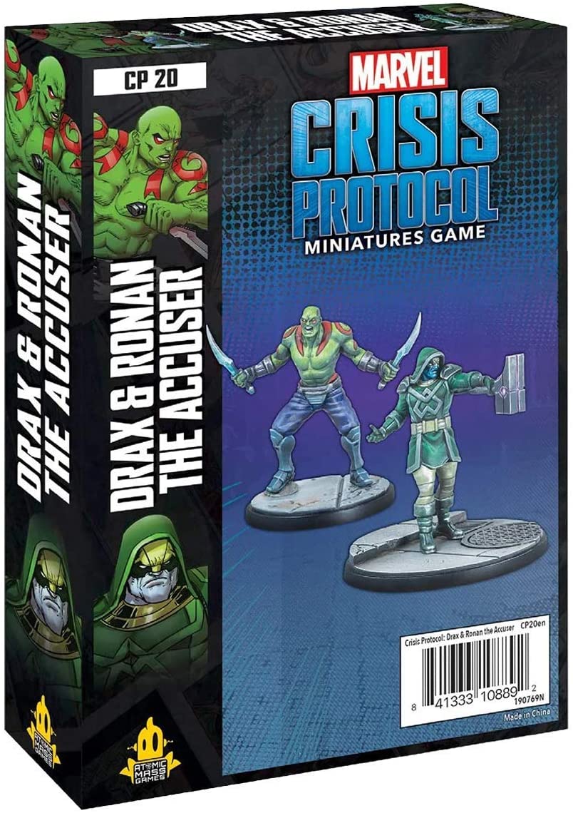 Marvel Crisis Protocol - Drax and Ronan The Accuser | Boutique FDB