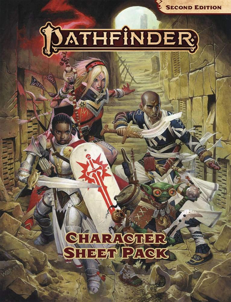 PATHFINDER 2E CHARACTER SHEET PACK | Boutique FDB