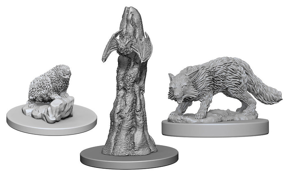 Pathfinder Deep Cuts Unpainted Miniatures: Familiars | Boutique FDB