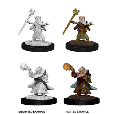 D&D Nolzur's Marvelous Unpainted Miniatures: Wave 6: Male Gnome Wizard | Boutique FDB