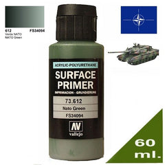 Surface Primer - Acrylic Polyurethane (60ml) - Vallejo | Boutique FDB