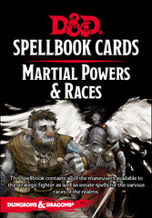 DND SPELLBOOK CARDS MARTIAL POWERS AND RACES | Boutique FDB