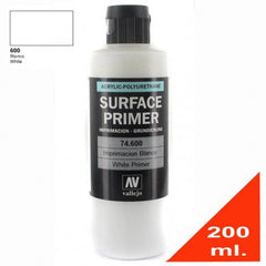 Surface Primer - Acrylic Polyurethane (200ml) - Vallejo | Boutique FDB