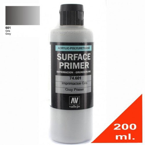Surface Primer - Acrylic Polyurethane (200ml) - Vallejo | Boutique FDB