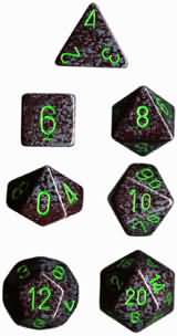 SPECKLED 7-DIE SET EARTH | Boutique FDB