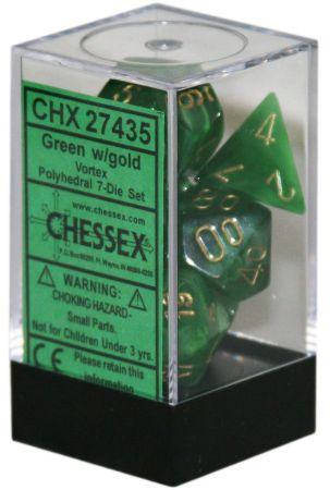 CHX27435 VORTEX 7-DIE SET GREEN/GOLD | Boutique FDB