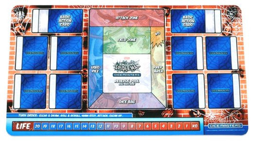 Spider-Man Playmat dice master | Boutique FDB
