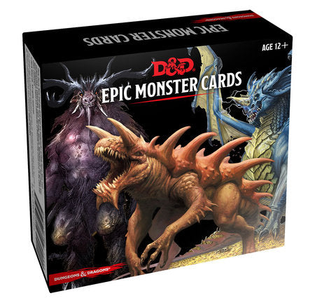 Dungeons and Dragons : Spellbook Cards - Epic Monsters | Boutique FDB
