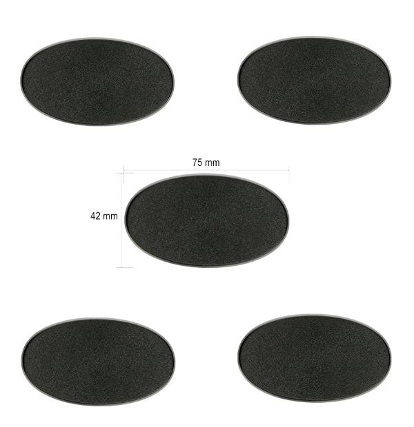 Citadel 75x42mm Oval Bases | Boutique FDB