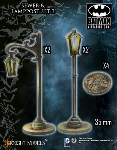 SEWER AND LAMPPOST SET III | Boutique FDB