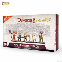 Dungeons & Lasers: NPC Miniature Pack | Boutique FDB