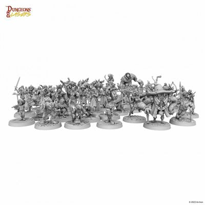 Dungeons & Lasers: NPC Miniature Pack | Boutique FDB