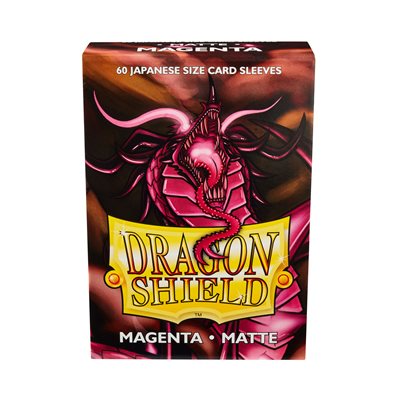 Dragon Shield Matte Japanese Magenta (60) | Boutique FDB