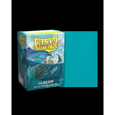Dragon Shield Matte Dual Sleeves - Glacier (100) | Boutique FDB
