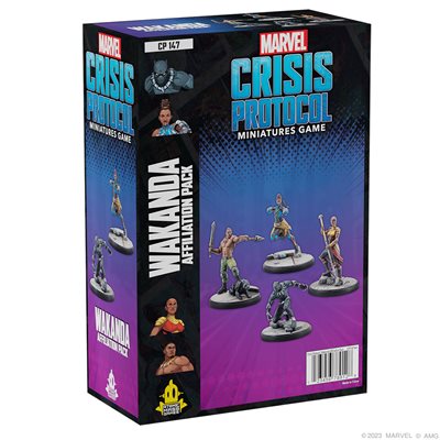 Marvel Crisis Protocol - Wakanda Affiliation Pack | Boutique FDB
