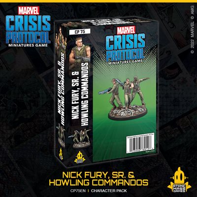 Marvel Crisis Protocol: Nick Fury Sr & the Howling Commandos | Boutique FDB